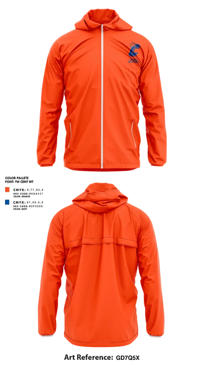 Lockport Lions 43191769 Windbreaker - 1 (2)