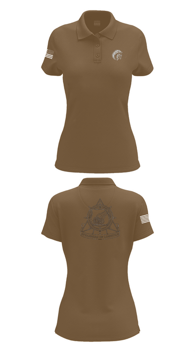 2112th Transportation Company 98320916 Women's Short Sleeve Performance Polo  - 14