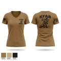 386th ESFS Women's Short Sleeve V-neck Shirt - 1