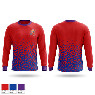 Long Sleeve Performance Shirt, Bixby Chrome, Men's Basketball, Teamtime, Team time, sublimation, custom sports apparel, team uniforms, spirit wear, spiritwear, sports uniforms, custom shirts, team store, custom team store, fundraiser sports, apparel fundraiser