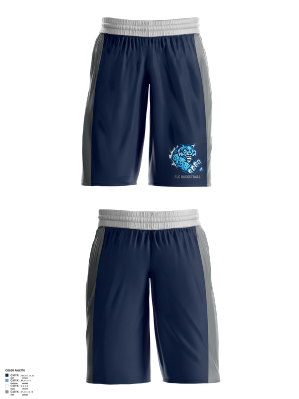 Mens Basketball Shorts, Franklin Learning Center Basketball, Women's Basketball, Teamtime, Team time, sublimation, custom sports apparel, team uniforms, spirit wear, spiritwear, sports uniforms, custom shirts, team store, custom team store, fundraiser sports, apparel fundraiser