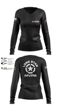 Lone Star MVPA 905145 Women's Long Sleeve V-neck Shirt - 5