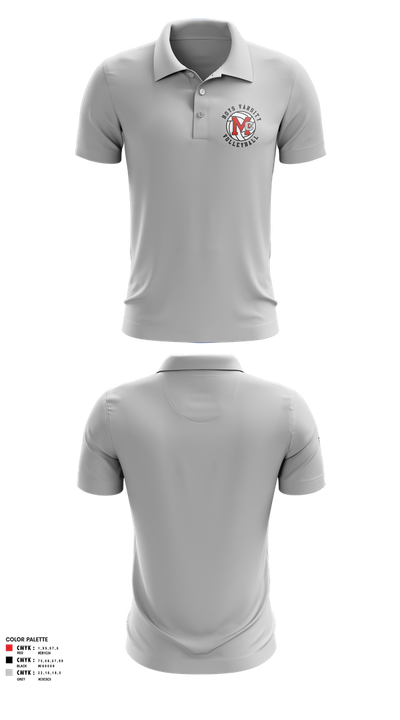 McLean High School Boys Volleyball 48768744 Short Sleeve Performance Polo - 7