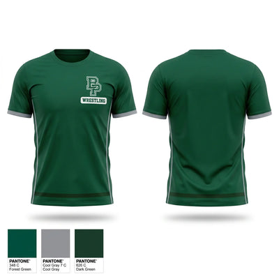 Buena Park High School Wrestling Short Sleeve Performance Shirt - 1