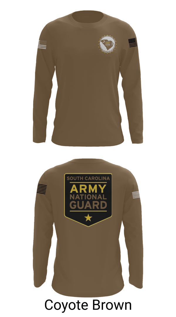 Long Sleeve Performance Shirt, Scarng, National Guard, Teamtime, Team time, sublimation, custom sports apparel, team uniforms, spirit wear, spiritwear, sports uniforms, custom shirts, team store, custom team store, fundraiser sports, apparel fundraiser