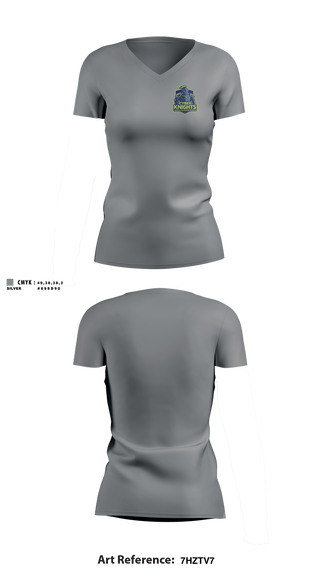 Womens Short Sleeve Vneck Shirt, Gaming and Technology academy, Spirit Store, Teamtime, Team time, sublimation, custom sports apparel, team uniforms, spirit wear, spiritwear, sports uniforms, custom shirts, team store, custom team store, fundraiser sports, apparel fundraiser