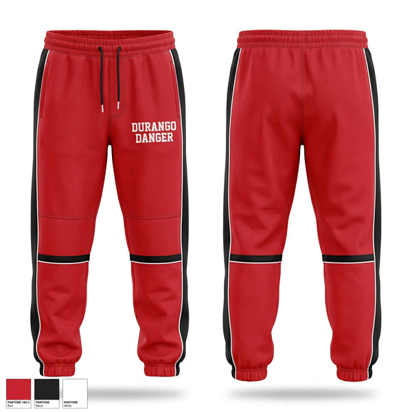 Sweatpants, Durango Danger, Softball, Teamtime, Team time, sublimation, custom sports apparel, team uniforms, spirit wear, spiritwear, sports uniforms, custom shirts, team store, custom team store, fundraiser sports, apparel fundraiser