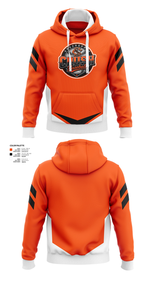 Hoodie, Shreveport Crush, Baseball, Teamtime, Team time, sublimation, custom sports apparel, team uniforms, spirit wear, spiritwear, sports uniforms, custom shirts, team store, custom team store, fundraiser sports, apparel fundraiser