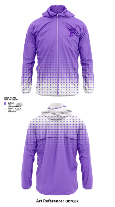 The Charlotte Flights 53419611 Windbreaker - 2