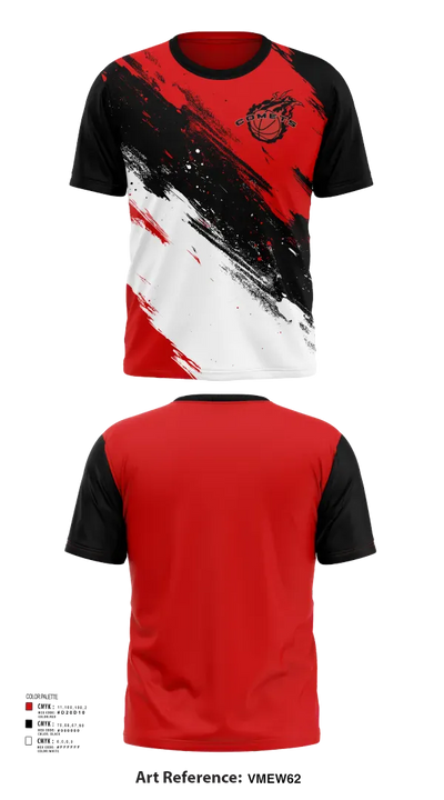 Chevak High School Basketball Short Sleeve Performance Shirt - 50