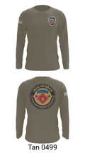 20th Airborne Engineer 22809233 Long Sleeve Performance Shirt - 4