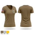 437 OSS 39669867 Women's Short Sleeve V-neck Shirt - 1