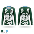 Franklin Academy Lacrosse 50336515 Women's Long Sleeve V-neck Shirt - 1