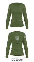 2-12IN 13143559 Women's Long Sleeve V-neck Shirt - 57