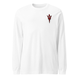 Chapel Hill Red Devils 78175898 Unisex Long Sleeve Tee | Bella + Canvas 3501
