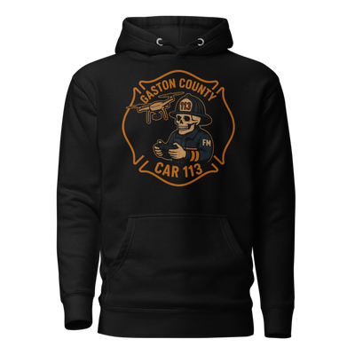 Gaston County Emergency Management and Fire Services Unisex Hoodie - 1