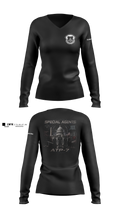 ATP-7 Women's Long Sleeve V-neck Shirt - 5