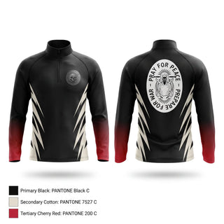 Quarter Zip Jacket, Darqnuphysique, Men's Soccer, Teamtime, Team time, sublimation, custom sports apparel, team uniforms, spirit wear, spiritwear, sports uniforms, custom shirts, team store, custom team store, fundraiser sports, apparel fundraiser