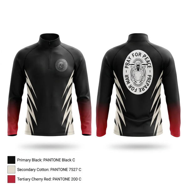 Quarter Zip Jacket, Darqnuphysique, Men's Soccer, Teamtime, Team time, sublimation, custom sports apparel, team uniforms, spirit wear, spiritwear, sports uniforms, custom shirts, team store, custom team store, fundraiser sports, apparel fundraiser