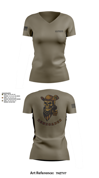 Womens Short Sleeve Vneck Shirt, 1776 Military Police Company, , Teamtime, Team time, sublimation, custom sports apparel, team uniforms, spirit wear, spiritwear, sports uniforms, custom shirts, team store, custom team store, fundraiser sports, apparel fundraiser