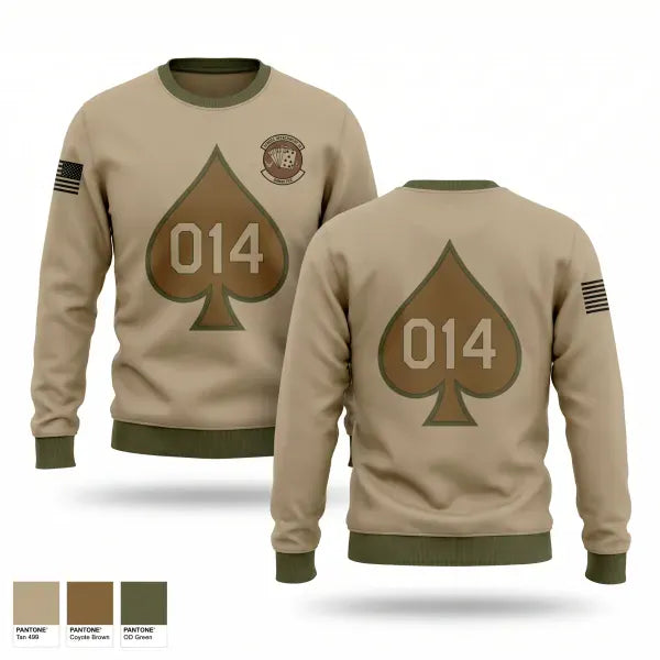 Crew Neck Sweatshirt, AFROTC Detachment 014 Gamblers, Air Force, Teamtime, Team time, sublimation, custom sports apparel, team uniforms, spirit wear, spiritwear, sports uniforms, custom shirts, team store, custom team store, fundraiser sports, apparel fundraiser