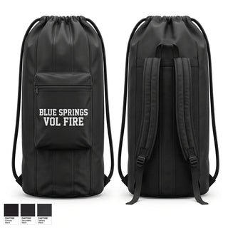 Gear Bag, Blue Springs Vol. Fire, Fire Department, Teamtime, Team time, sublimation, custom sports apparel, team uniforms, spirit wear, spiritwear, sports uniforms, custom shirts, team store, custom team store, fundraiser sports, apparel fundraiser