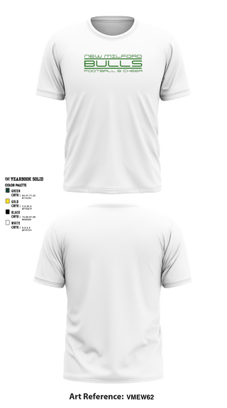 Short Sleeve Performance Shirt, New Milford Bulls Football And Cheerleading, Football, Teamtime, Team time, sublimation, custom sports apparel, team uniforms, spirit wear, spiritwear, sports uniforms, custom shirts, team store, custom team store, fundraiser sports, apparel fundraiser