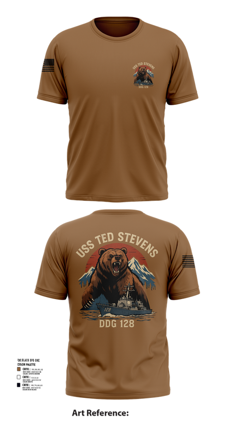 Short Sleeve Performance Shirt, TED STEVENS, , Teamtime, Team time, sublimation, custom sports apparel, team uniforms, spirit wear, spiritwear, sports uniforms, custom shirts, team store, custom team store, fundraiser sports, apparel fundraiser