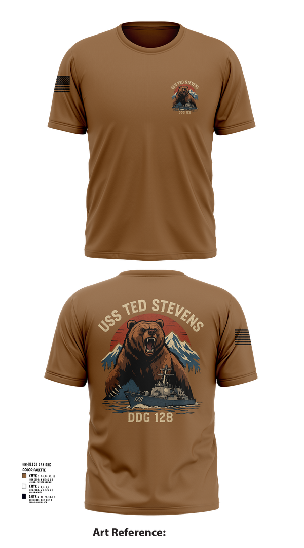 Short Sleeve Performance Shirt, TED STEVENS, , Teamtime, Team time, sublimation, custom sports apparel, team uniforms, spirit wear, spiritwear, sports uniforms, custom shirts, team store, custom team store, fundraiser sports, apparel fundraiser