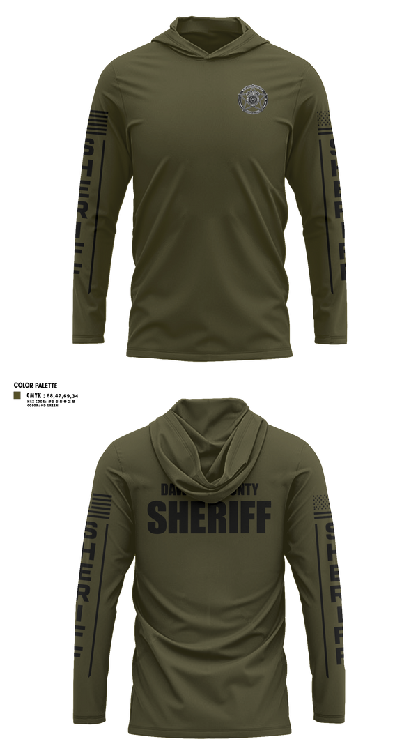 Long Sleeve Hooded Sun Shirt, Dawson County Sheriff’s Office, Police, Teamtime, Team time, sublimation, custom sports apparel, team uniforms, spirit wear, spiritwear, sports uniforms, custom shirts, team store, custom team store, fundraiser sports, apparel fundraiser