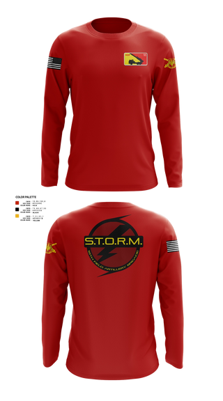 Long Sleeve Performance Shirt, H2F STORM, Army, Teamtime, Team time, sublimation, custom sports apparel, team uniforms, spirit wear, spiritwear, sports uniforms, custom shirts, team store, custom team store, fundraiser sports, apparel fundraiser