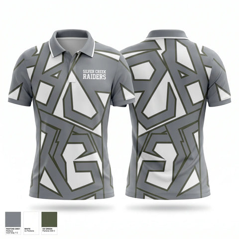 Short Sleeve Performance Polo, Silver Creek Raiders, Tennis, Teamtime, Team time, sublimation, custom sports apparel, team uniforms, spirit wear, spiritwear, sports uniforms, custom shirts, team store, custom team store, fundraiser sports, apparel fundraiser