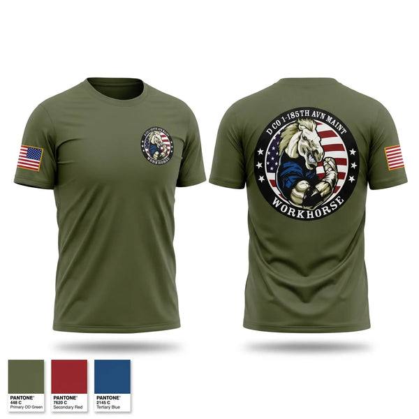 Short Sleeve Performance Shirt, D Co. 1-185th, Army, Teamtime, Team time, sublimation, custom sports apparel, team uniforms, spirit wear, spiritwear, sports uniforms, custom shirts, team store, custom team store, fundraiser sports, apparel fundraiser