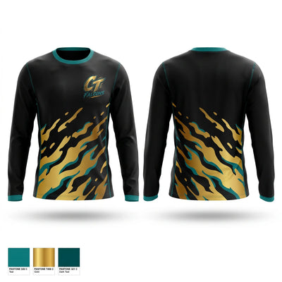 Ct falcons Long Sleeve Performance Shirt 1