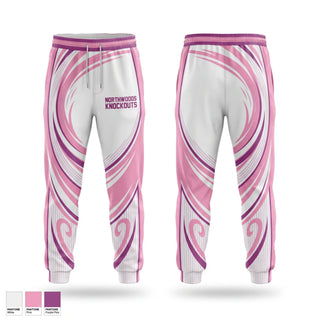 Sweatpants, Northwoods Knockouts, Softball, Teamtime, Team time, sublimation, custom sports apparel, team uniforms, spirit wear, spiritwear, sports uniforms, custom shirts, team store, custom team store, fundraiser sports, apparel fundraiser
