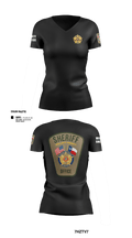 Willacy County Sheriff's Office 34505662 Women's Short Sleeve V-neck Shirt - 27