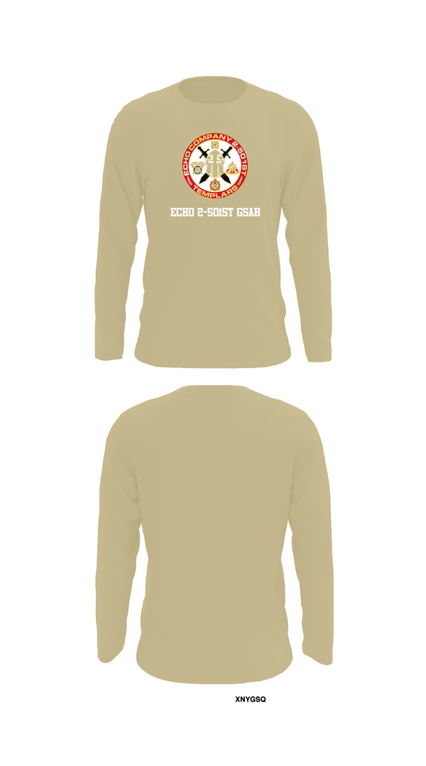 Long Sleeve Performance Shirt, Echo 2-501st GSAB, , Teamtime, Team time, sublimation, custom sports apparel, team uniforms, spirit wear, spiritwear, sports uniforms, custom shirts, team store, custom team store, fundraiser sports, apparel fundraiser