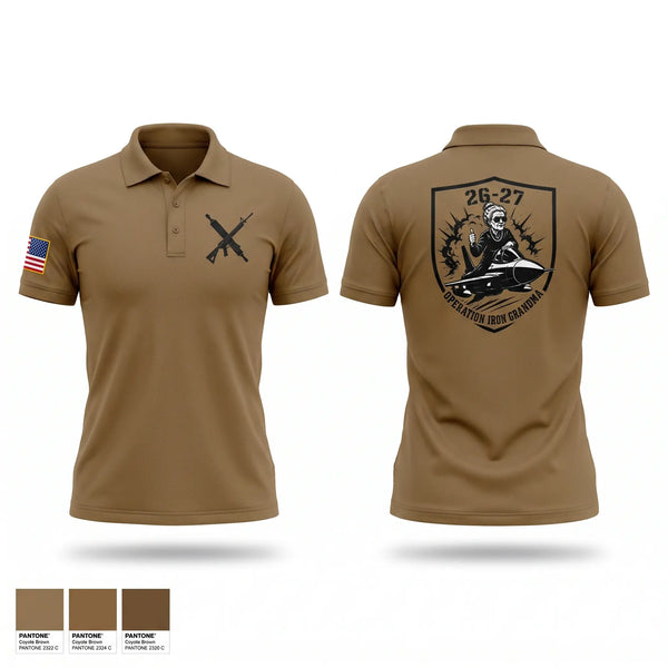 Short Sleeve Performance Polo, OIG, Army, Teamtime, Team time, sublimation, custom sports apparel, team uniforms, spirit wear, spiritwear, sports uniforms, custom shirts, team store, custom team store, fundraiser sports, apparel fundraiser