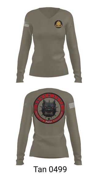Womens Long Sleeve Vneck Shirt, 359 ICTC, , Teamtime, Team time, sublimation, custom sports apparel, team uniforms, spirit wear, spiritwear, sports uniforms, custom shirts, team store, custom team store, fundraiser sports, apparel fundraiser