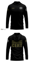 Volusia County CERT Long Sleeve hooded sunshirt - 14