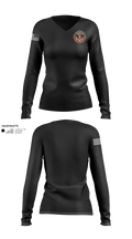 Wakefern Women's Long Sleeve V-neck Shirt - 21