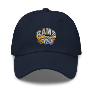 Brogden Rams 7424037 Classic Dad Hat | Yupoong 6245CM