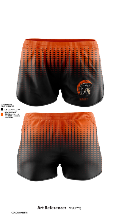 Beloit Senior High School 54586744 Track Shorts - 1