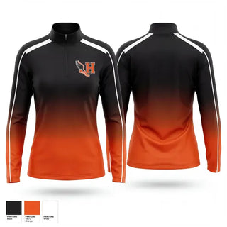 Quarter Zip Jacket, Hastings Tigers, Track & Field, Teamtime, Team time, sublimation, custom sports apparel, team uniforms, spirit wear, spiritwear, sports uniforms, custom shirts, team store, custom team store, fundraiser sports, apparel fundraiser