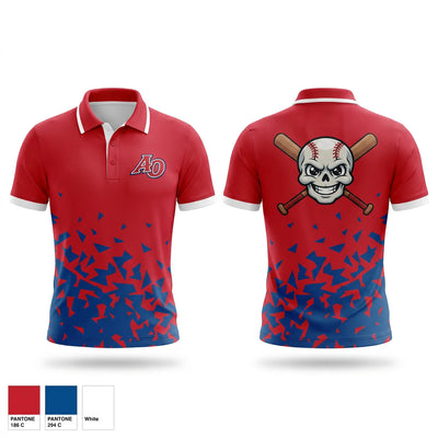 Amador Outlaws Short Sleeve Performance Polo - 1