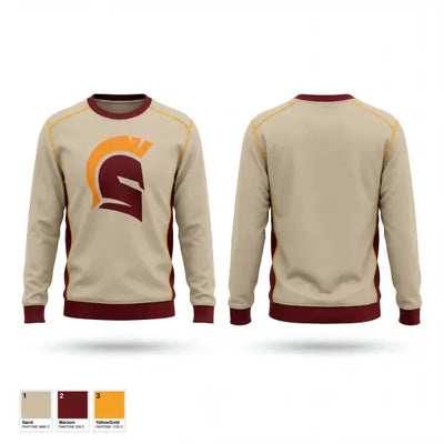 West Tampa Spartans 63438119 Crew Neck Sweatshirt - 2