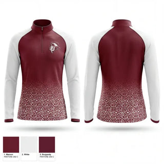 Quarter Zip Jacket, Caravel Academy Track & Field, Track & Field, Teamtime, Team time, sublimation, custom sports apparel, team uniforms, spirit wear, spiritwear, sports uniforms, custom shirts, team store, custom team store, fundraiser sports, apparel fundraiser