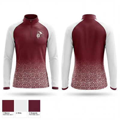 Caravel Academy Track & Field 75008776 Quarter Zip Jacket - 1