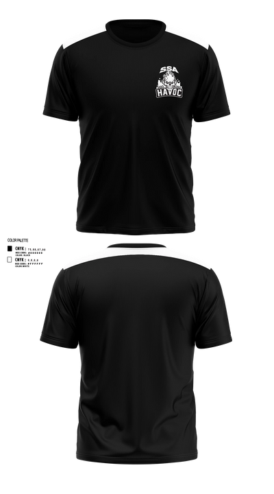 SSA Havoc 76682906 Short Sleeve Performance Shirt - 6