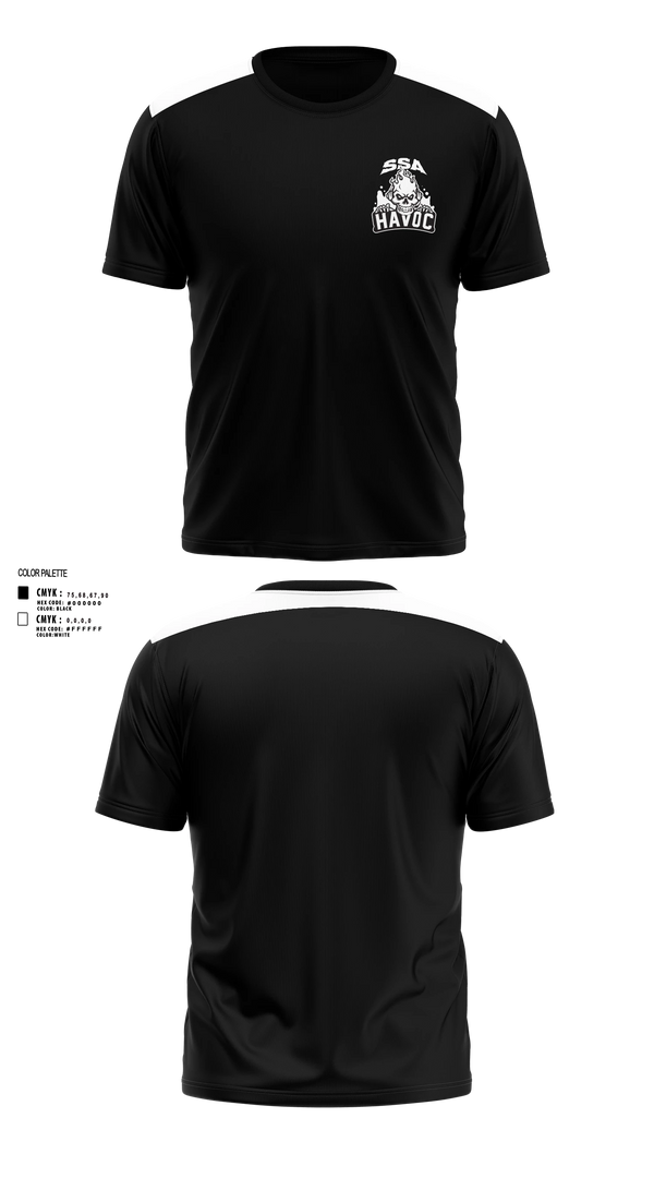SSA Havoc 76682906 Short Sleeve Performance Shirt - 6